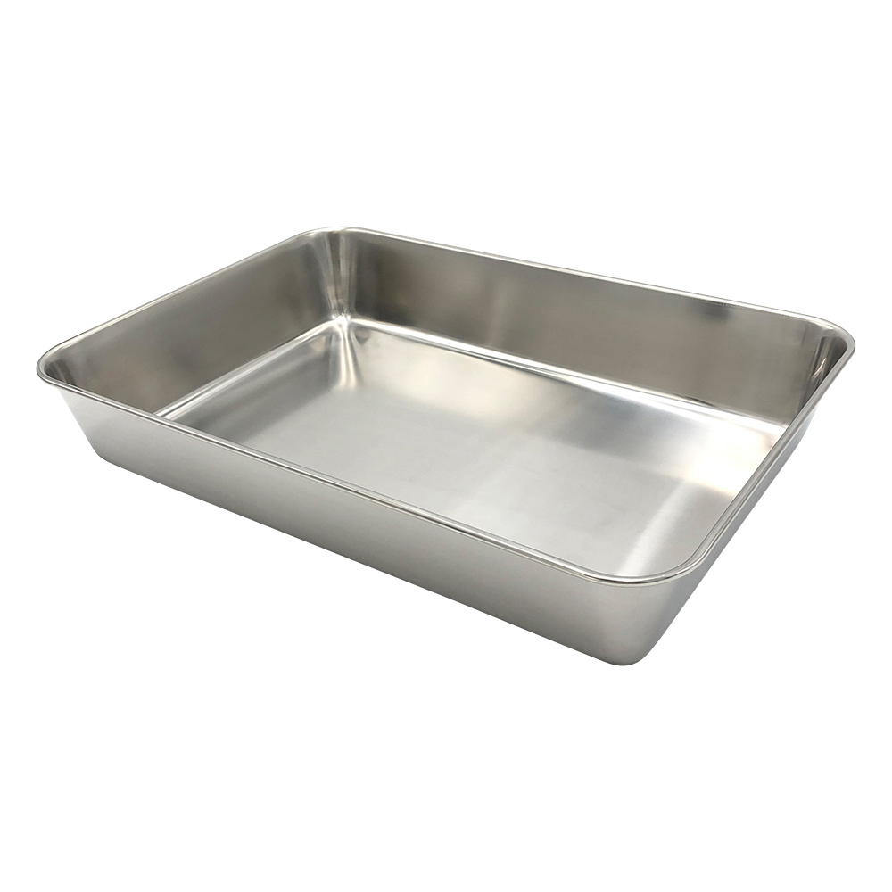 ステンレス角型バット　（475×333×82mm)　1枚　6枚取画像