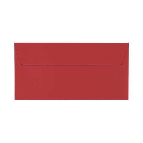 ポレン封筒　Ａ４三つ折サイズ　レッド　２０枚入画像