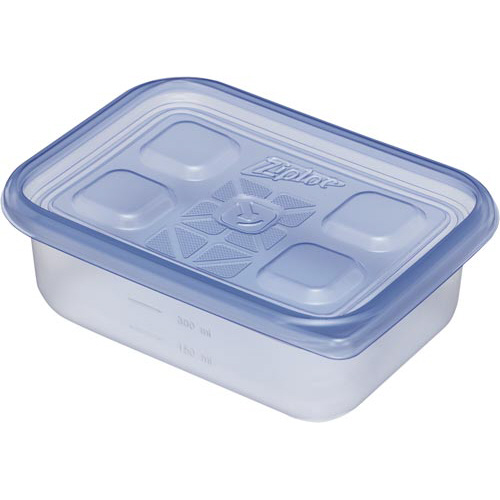 ジップロックコンテナー長方形４８０ｍｌ１０個入画像