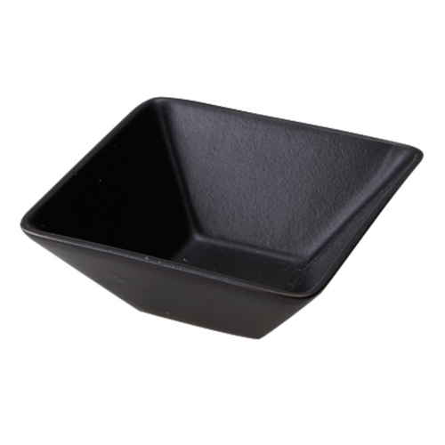 ボウル 8.5cm S KASANE スクエア 陶器 ブラック画像