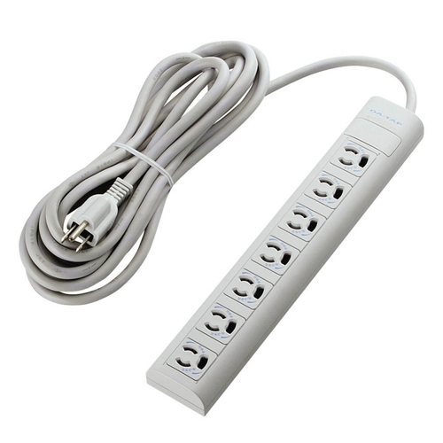 抜け止めﾏｸﾞﾈｯﾄ雷ﾀｯﾌﾟ 3P･7個口 5.0m 1個画像