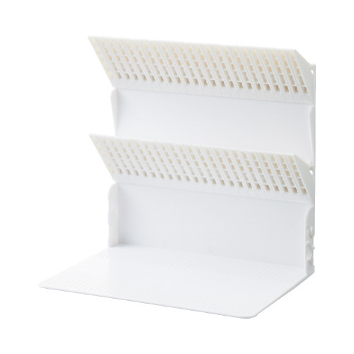 １冊でも倒れないブックスタンド　Ａ４　白　８枚画像