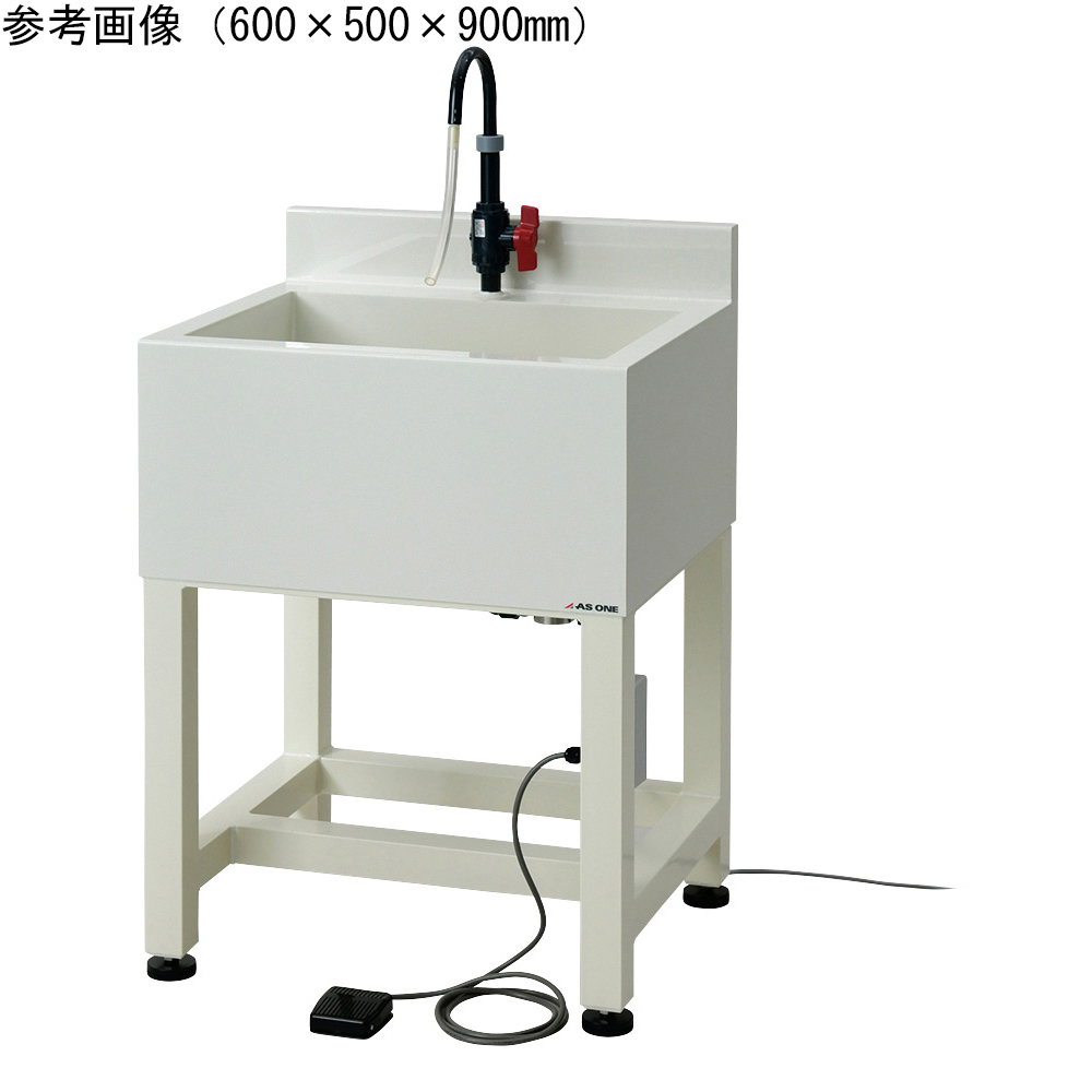 PVC流し台 蛇口・フットスイッチ付き画像