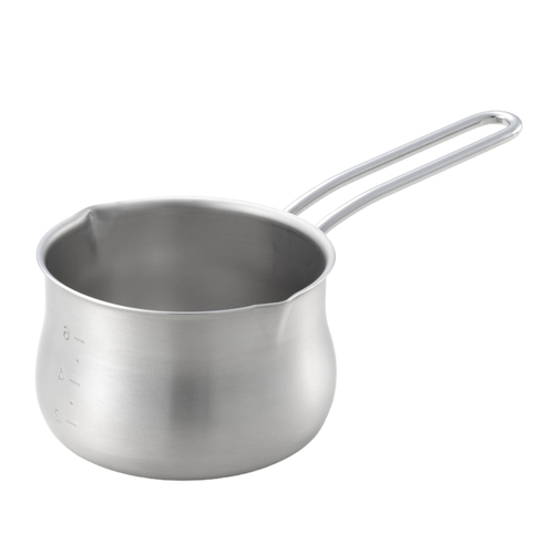 ミルクパン 12cm 両口 ステンレス製 日本製