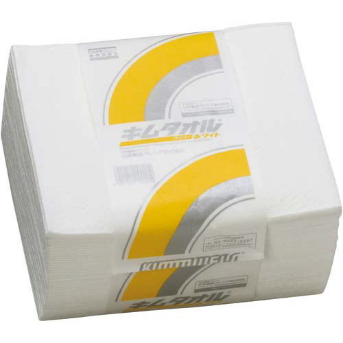 キムタオルホワイト　４つ折り　５０枚×２４画像
