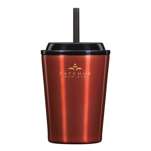 タンブラー カフェマグバリスタ ストロータンブラー 300ml コーヒーチェリー画像