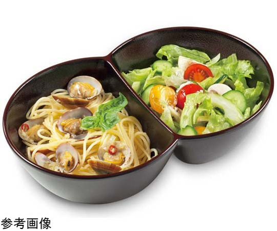 どん丸 ゆず天目内朱 80個入 鮮やかな色合いの皿が整然と配置された様子