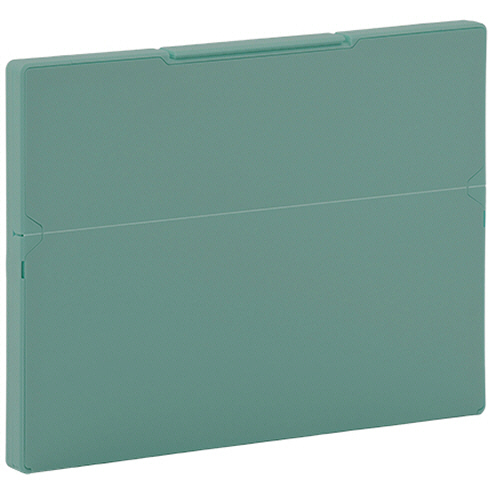 EMILy ｽﾘﾑｹｰｽﾌｧｲﾙ A4 収納幅21mm 緑 1個画像