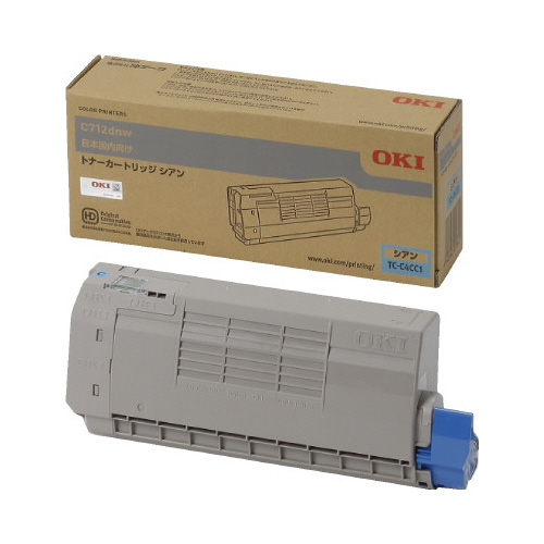 純正トナー　ＴＣ－Ｃ４ＣＣ１　シアン画像