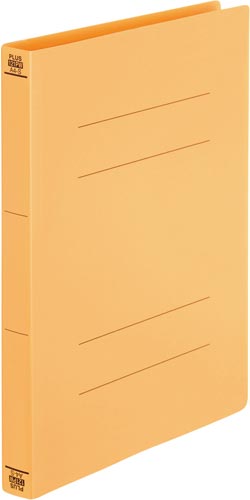 ＰＰフラットファイル　Ａ４縦　厚とじイエロー　１冊画像