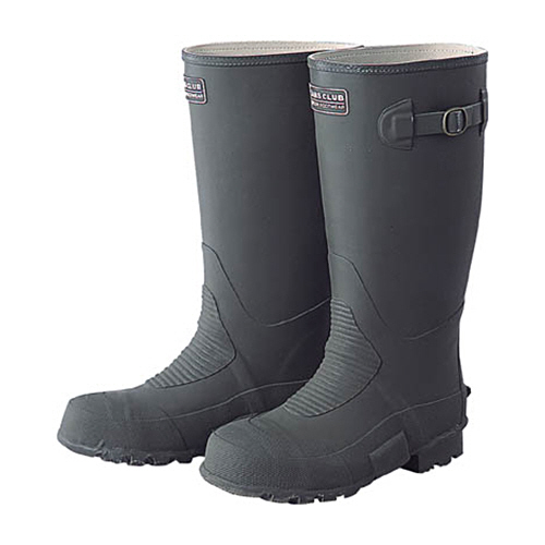 土木作業長靴 緑 24.5cm 1足画像