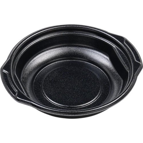 エフピコ 麺容器 MFPホット鍋18小-19(40) 本体 黒W画像