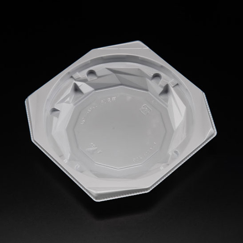 リスパック 透明カップ バイオ キラカク 13-25B 白 本体画像