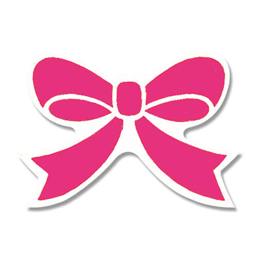 ギフトシール Ｍ リボンピンク １０４片画像