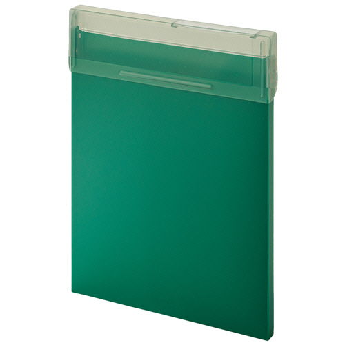 Mutual ｺﾝｸﾞﾚｽｹｰｽ A4ﾀﾃ 150枚収容 ﾃﾞｨｰﾌﾟｸﾞﾘｰﾝ 1個画像