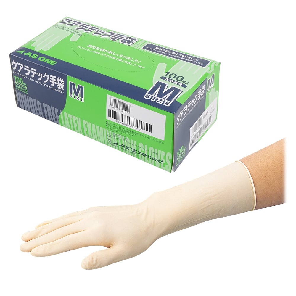 クアラテック手袋（パウダーフリー）　M　1箱（100枚入）画像