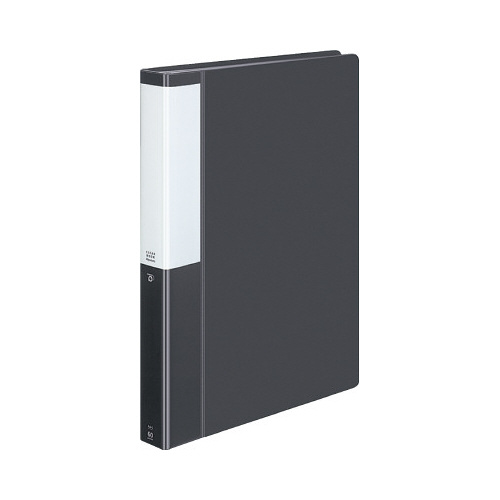 クリヤーブックポジティ　Ａ４縦　濃灰　６０Ｐ画像