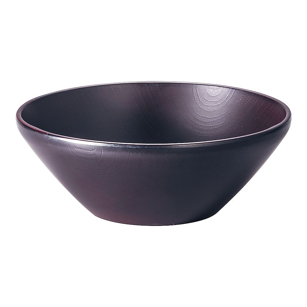 ウォールナ サラダボール 15cm ダークブラウン画像