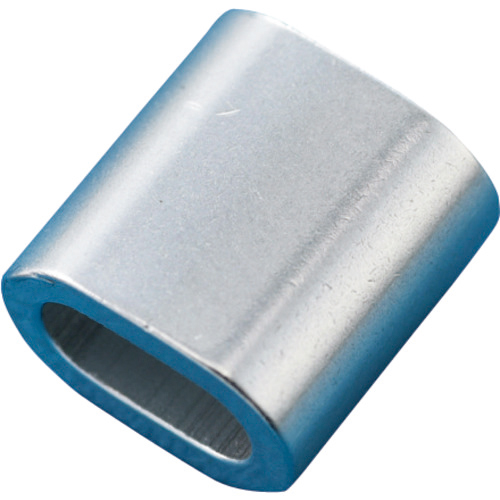 ﾜｲﾔﾛｰﾌﾟｽﾘｰﾌﾞ ﾜｲﾔｰ15A ﾛｰﾌﾟ径1.5mmφ 用 ｱﾙﾐ製 1組(10個)画像