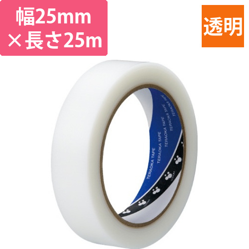 P－カットテープNo．4140透明25mm幅　1巻