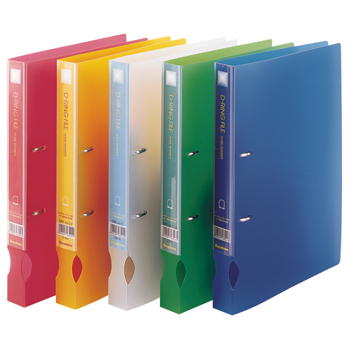 Dﾘﾝｸﾞﾌｧｲﾙ A4ﾀﾃ 250枚収容 背幅34mm ｸﾘﾔｰ 1冊画像