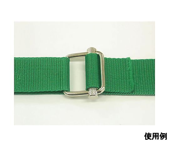 38mm アジャスター(スチール製) スチール製のアジャスターが横向きに置かれた状態、滑らかな表面が光を反射している。
