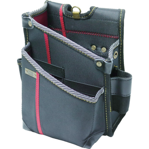 進化ｳｴｽﾄﾊﾞｯｸﾞ大 黒/緋 左用 1個画像