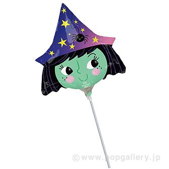 ポップバルーン （ミニSHP ハロウィンウィッチ）ブローイングタイプ画像