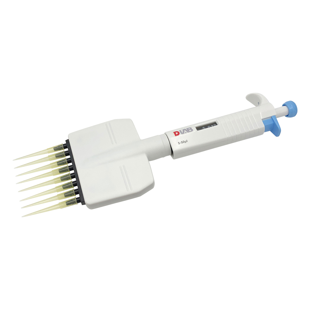 マイクロペットプラス マルチチャンネル・容量可変タイプ 容量範囲 5～50μL チャンネル数 8画像