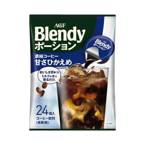 ブレンディ　ポーション　甘さ控えめ　２４個