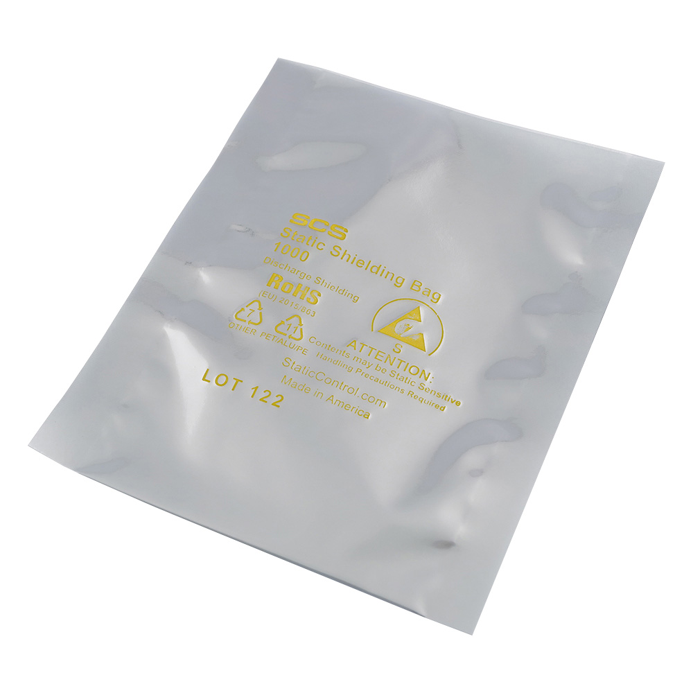 ESDシールドバッグ（4層タイプ） 80×130×0.076 1箱（100枚入）