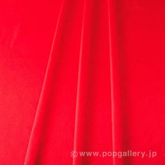 防炎サテン生地 レッド（2M）画像