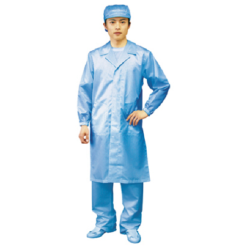 ｺｰﾄ(ﾃｰﾗｰｶﾗｰ･ﾎﾞﾀﾝ) ﾌﾞﾙｰ ｻｲｽﾞLL 1着画像