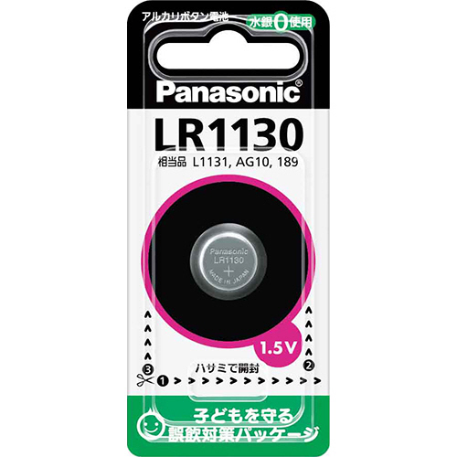ｱﾙｶﾘﾎﾞﾀﾝ電池 1.5V 1個画像