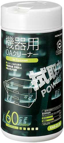 ＯＡクリーナー機器用ボトルタイプ　６０枚入×５画像