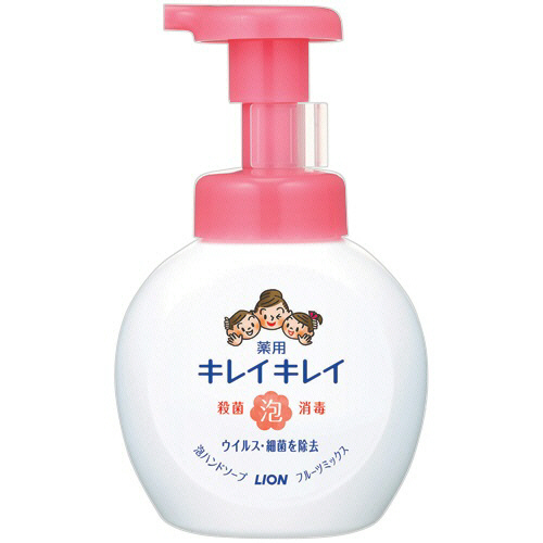 ｷﾚｲｷﾚｲ 薬用 泡ﾊﾝﾄﾞｿｰﾌﾟ ﾌﾙｰﾂﾐｯｸｽの香り 本体 250ml 1ｾｯﾄ(20個)画像
