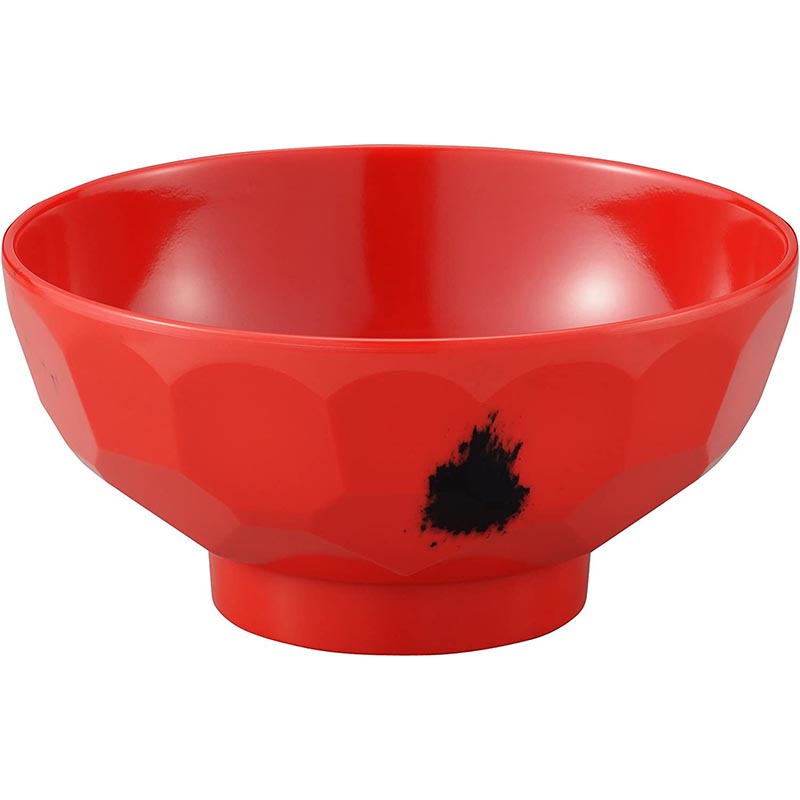 メラミン食器 No.10BA 亀甲汁椀 根来(身) エンテック画像