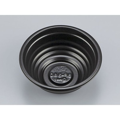 シーピー化成 どんぶり容器 BF-360 黒 本体画像