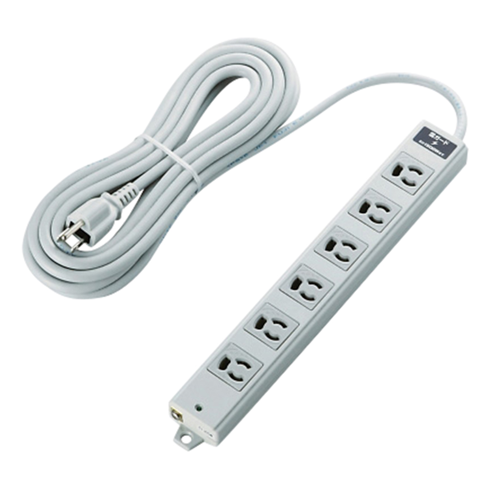 二重構造OAタップ　雷サージ　6口　5m画像