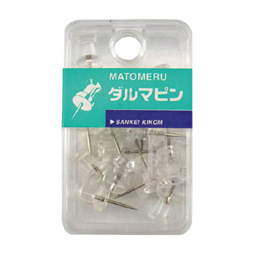 ﾀﾞﾙﾏﾋﾟﾝ 透明 1箱(18個)画像