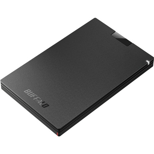 USB3.2(Gen1) ﾎﾟｰﾀﾌﾞﾙSSD Type-A&Cｹｰﾌﾞﾙ付属 250GB ﾌﾞﾗｯｸ 1台画像