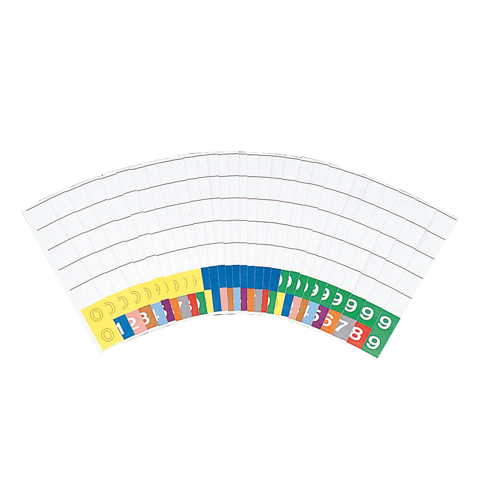 カラーナンバー見出し紙 100枚入