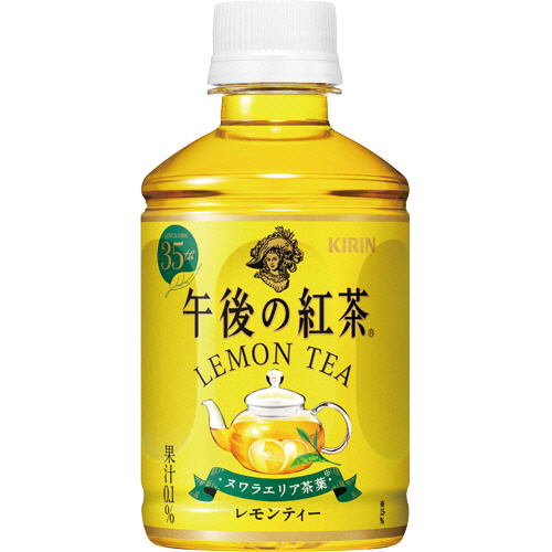 午後の紅茶　レモンティー　280mL　ペットボトル　1ケース(24本)画像