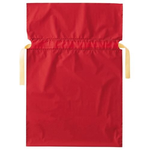 梨地ﾘﾎﾞﾝ付ｷﾞﾌﾄﾊﾞｯｸﾞ ﾚｯﾄﾞ 24cm 1ﾊﾟｯｸ(20枚)画像