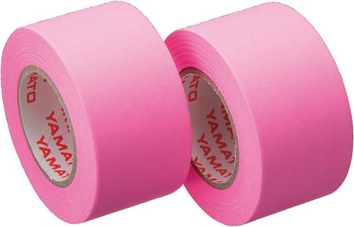 メモックロール詰替用　２５ｍｍ幅　ローズ２巻画像