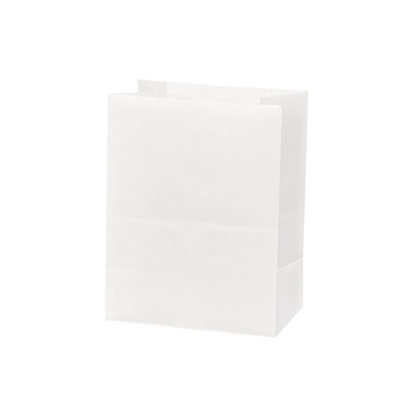 ＮＦ耐油角底袋　１３－８　白無地画像