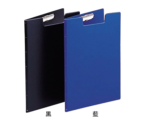 クリップファイル 黒 F-407画像