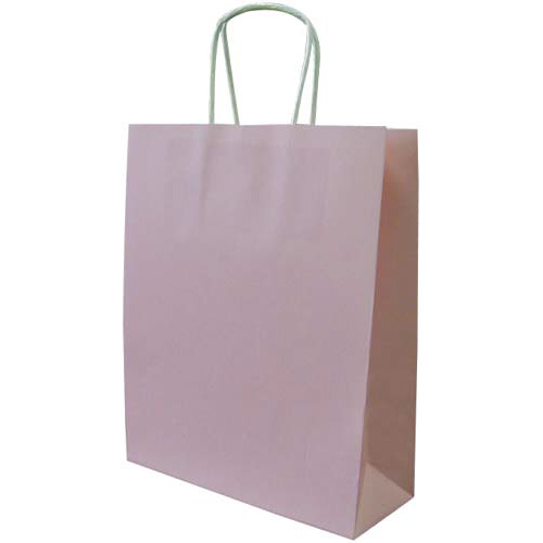 手提袋　白Ｓ　ピンク　５０枚×６画像