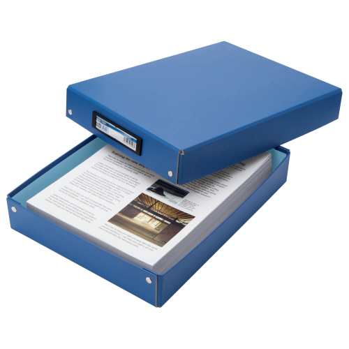 ﾃﾞｽｸﾄﾚｰ A4 青 1個画像