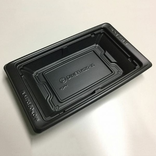 中央化学 軽食容器 TA DINER K25-15 BK 本体画像